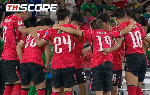 เกาหลีใต้ทำพัง! พ่ายแอฟริกาใต้ 0-1 ชวดตั๋วการันตีเข้ารอบ ด้านทัพ 