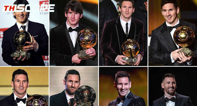 วัย 39 ปีก็ยังติด เมสซี่ติดโผบัลลงดอร์รอบ 2 ปี พร้อมสถิติเข้าชิง 17 ครั้งและคว้าถ้วย 8 สมัย