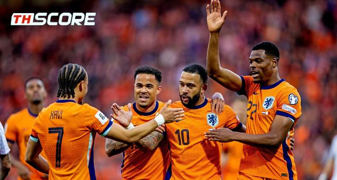 ฟุตบอลโลก รอบคัดเลือก - เนเธอร์แลนด์ ชนะ มอลตา 8-0