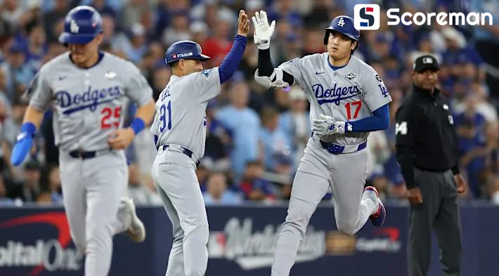 LA다저스, 6시간 18회 혈투 끝에 프리먼 끝내기 홈런으로 승리!…오타니 9출루 신기록은 덤