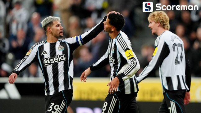 뉴캐슬, 브래드퍼드 시티 4-1 꺾고 카라바오컵 16강행...박승수 결장