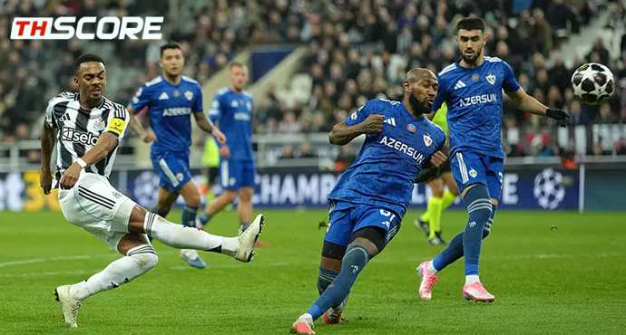 ยูฟ่าแชมเปียนส์ลีก - นิวคาสเซิ่ล ยูไนเต็ด 3-2 คาราบัค