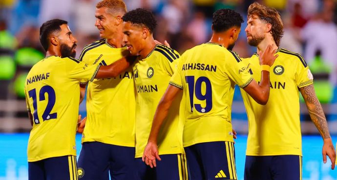 Ronaldo Scores on Return as Al Nassr Crush Al Riyadh 4-0 to Claim Top Spot