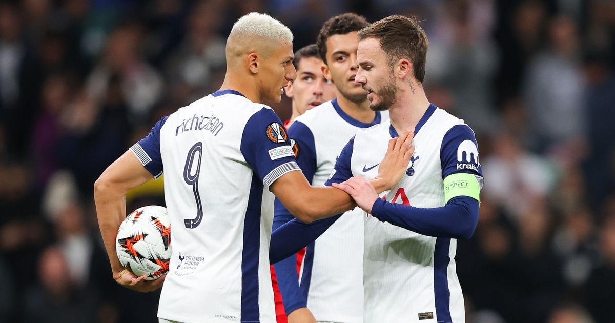 Richarlison's Penalty Secures Tottenham's Continued Success in Europa League
