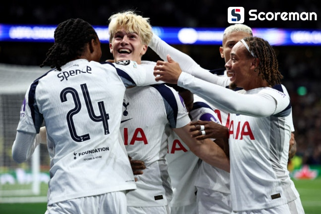 토트넘, UCL 복귀전서 비야레알에 1-0 승리