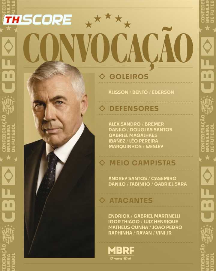 โผบราซิลล่าสุด! 