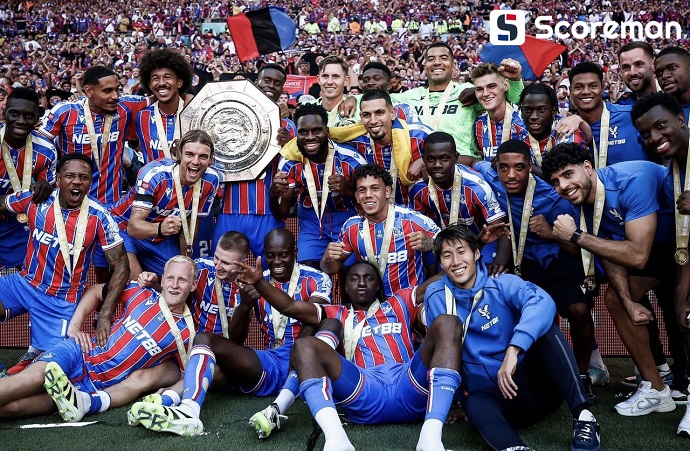 크리스털 팰리스, 커뮤니티실드서 리버풀 꺾고 120년 만에 우승