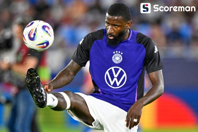 레알 마드리드 중앙 수비수 뤼디거, 근육 부상으로 이탈... 복귀시기 미정