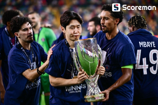 PSG, 토트넘 꺾고 구단 첫 UEFA 수퍼컵 우승