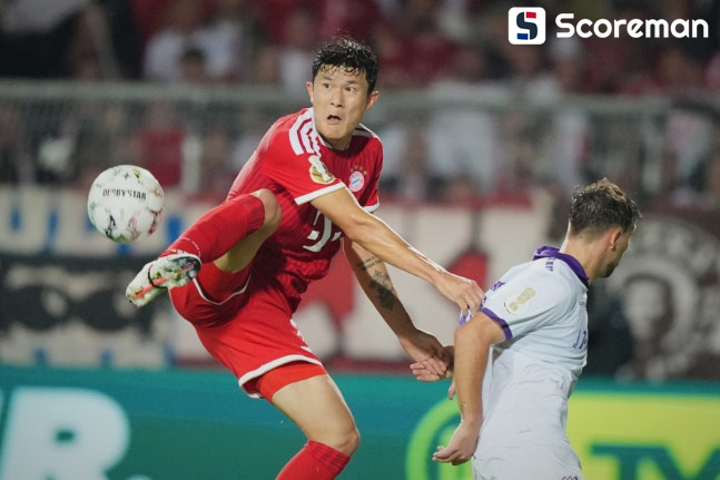 '김민재 풀타임' 바이에른 뮌헨, DFB 포칼 1라운드 4-1 역전승