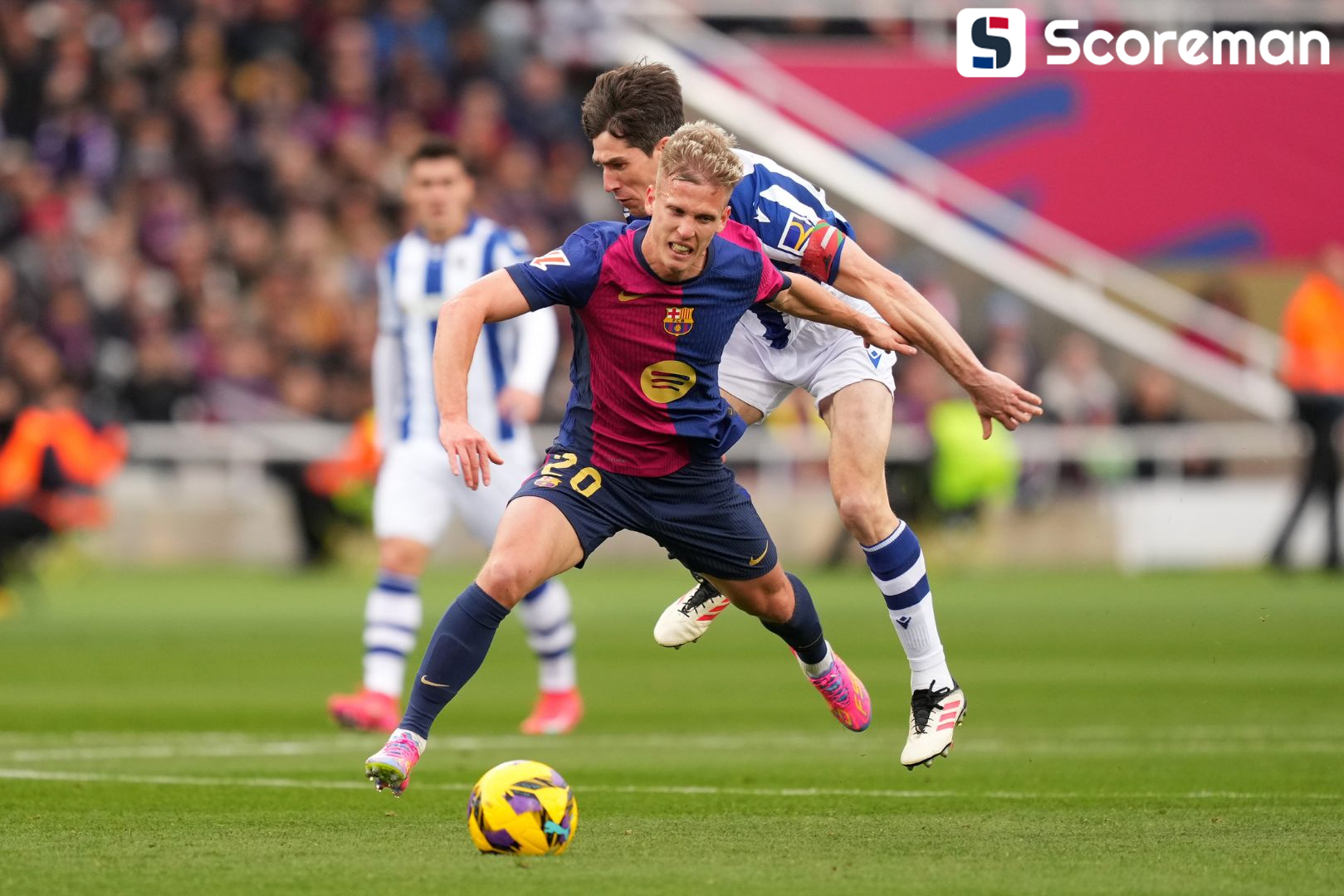 바르셀로나, 레알 소시에다드 4-0 완파...5연승+선두 질주
