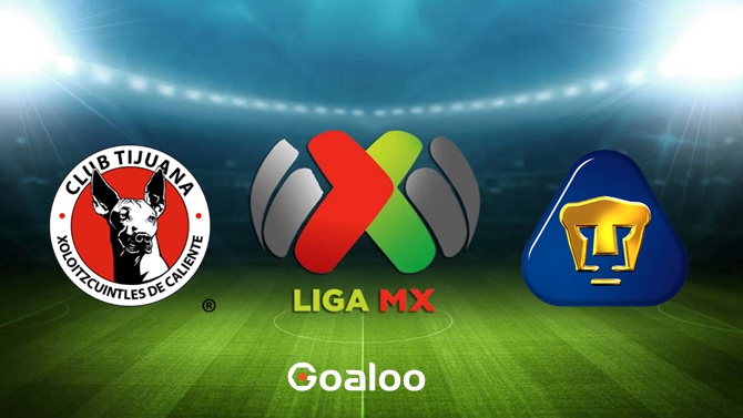 ​Club Tijuana vs Pumas U.N.A.M. Prediction Liga MX