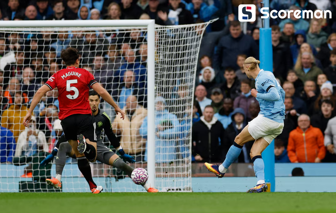 맨시티, 맨체스터 더비 3-0 완승… 홀란드 멀티골