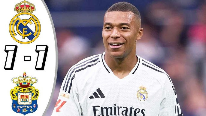 Las Palmas 1-1 Real Madrid | Mbappe vẫn chưa chứng minh tự mình, Moleiro phá vỡ khung thành Real
