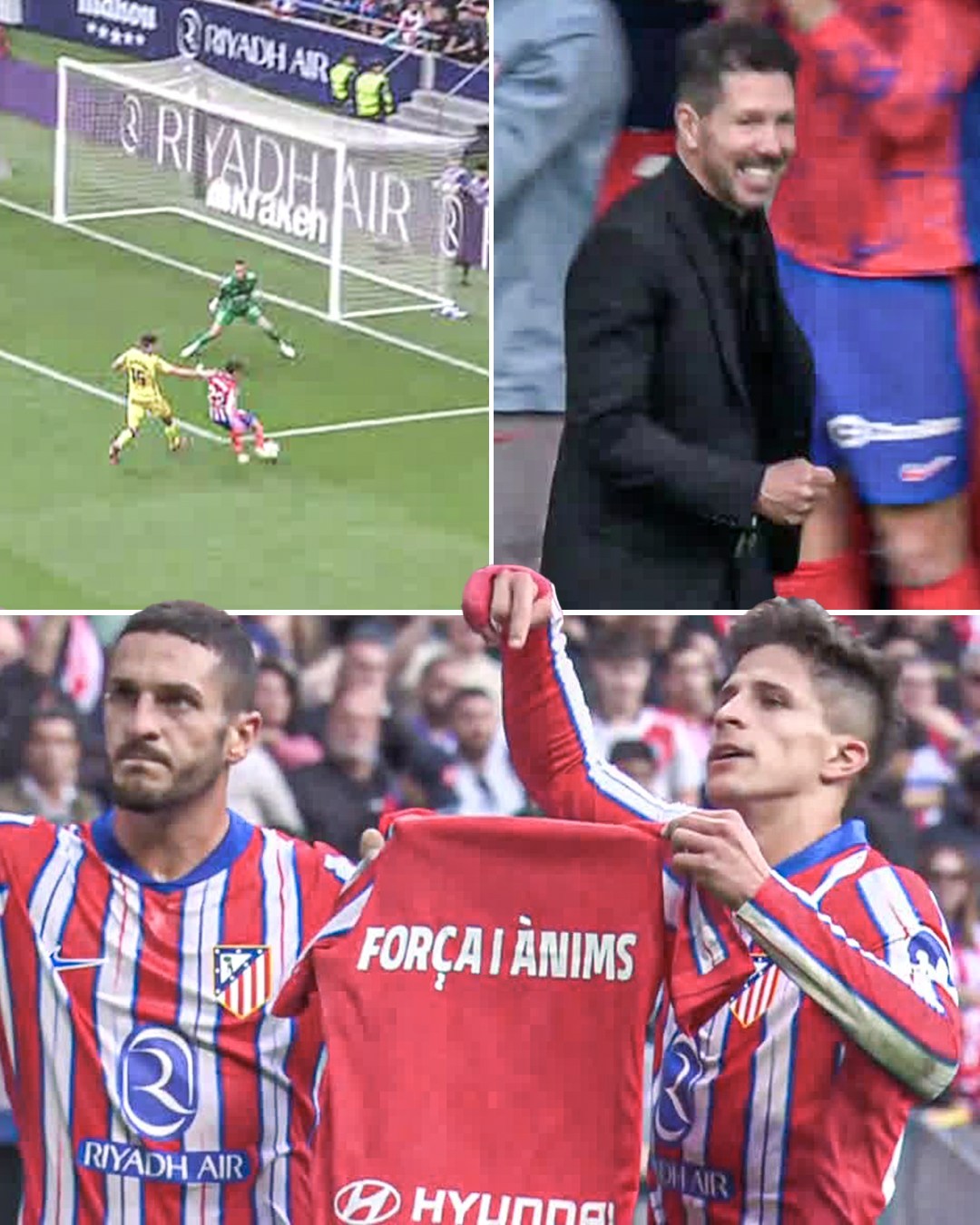 Diego Simeone Praises Son Giuliano's Growth Following First Atletico Goal