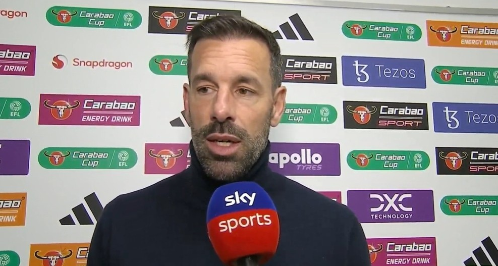 Van Nistelrooy: Scoring 5 goals? Seems like our luck has suddenly turned around