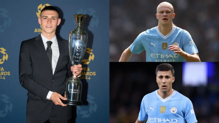 Phil Foden giành giải Cầu thủ xuất sắc nhất năm của PFA