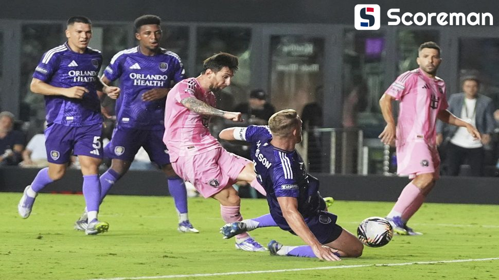 인터 마이애미, 3-1으로 올랜도 시티 제압 리그스컵 결승행...메시 멀티골