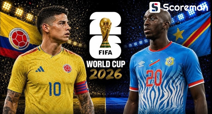 6월24일 월드컵 - 콜롬비아 VS 콩고민주공화국 해외축구 분석 프리뷰