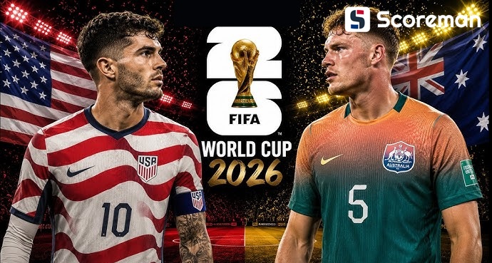6월20일 월드컵 - 미국 VS 호주 해외축구 분석 프리뷰