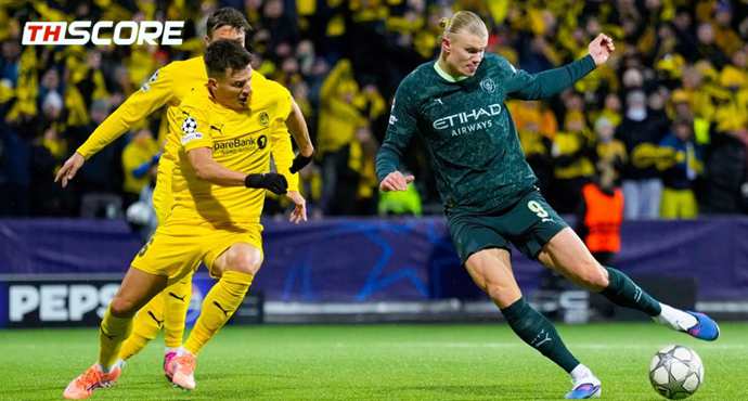 ยูฟ่าแชมเปียนส์ลีก - โบโด กลิมท์ 3-1 แมน ซิตี้