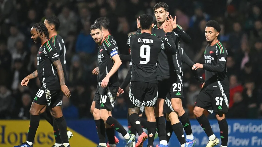 Arsenal Dominates Preston with 3-0 Victory in Carabao Cup