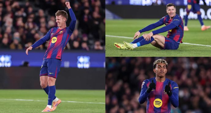 Barcelona 3-1 Atlético Madrid: Barça overturn early deficit to extend La Liga lead