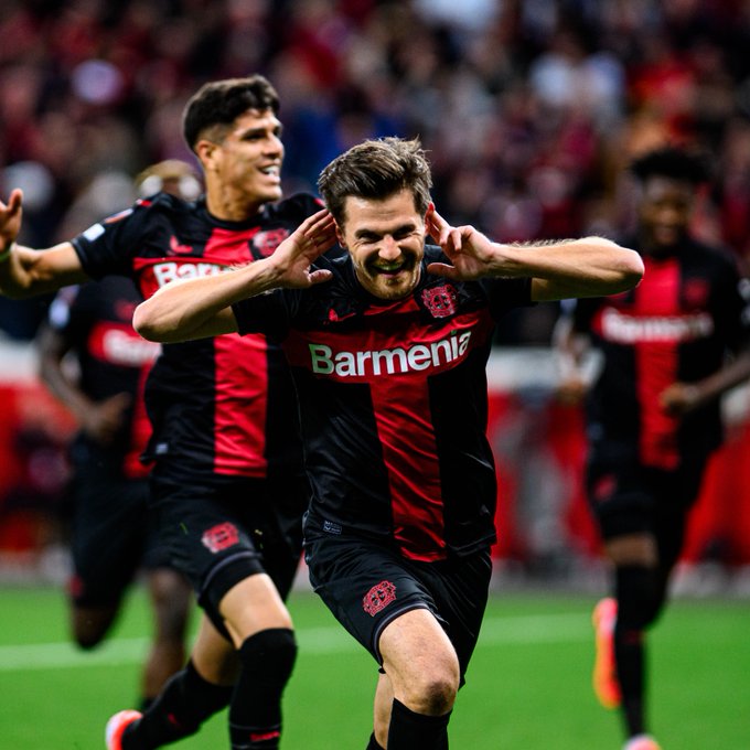 Bayer Leverkusen is now 42 Games unbeaten🔥