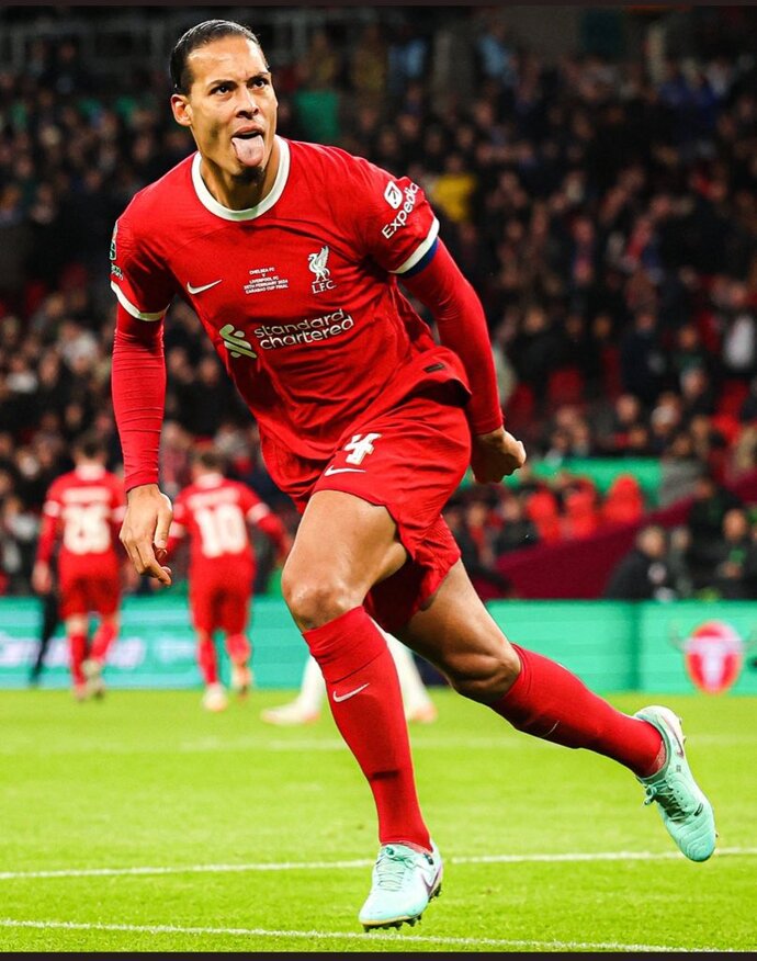 Van Dijk is one of the greatest defenders of all time