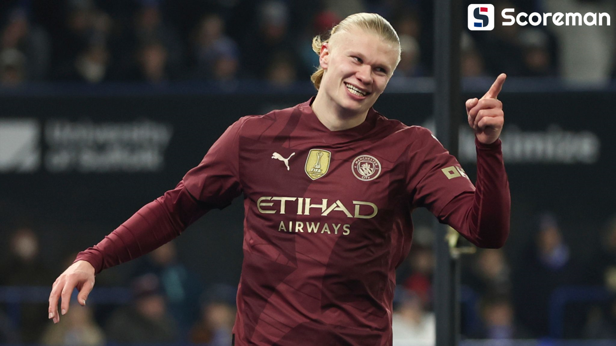 맨시티, 입스위치 6-0 완파...홀란드'10년 계약+연봉 460억' 자축포