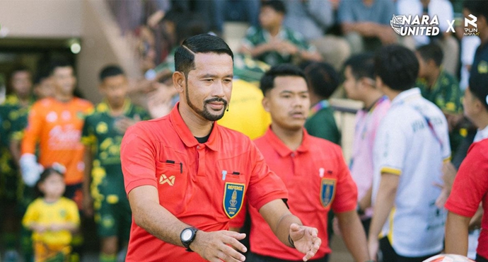 แบน การ์ดนรา 6 เดือน ⁣ ปรับ 30,000 หลังไปทำร้ายร่างกาย “ผู้ตัดสิน”