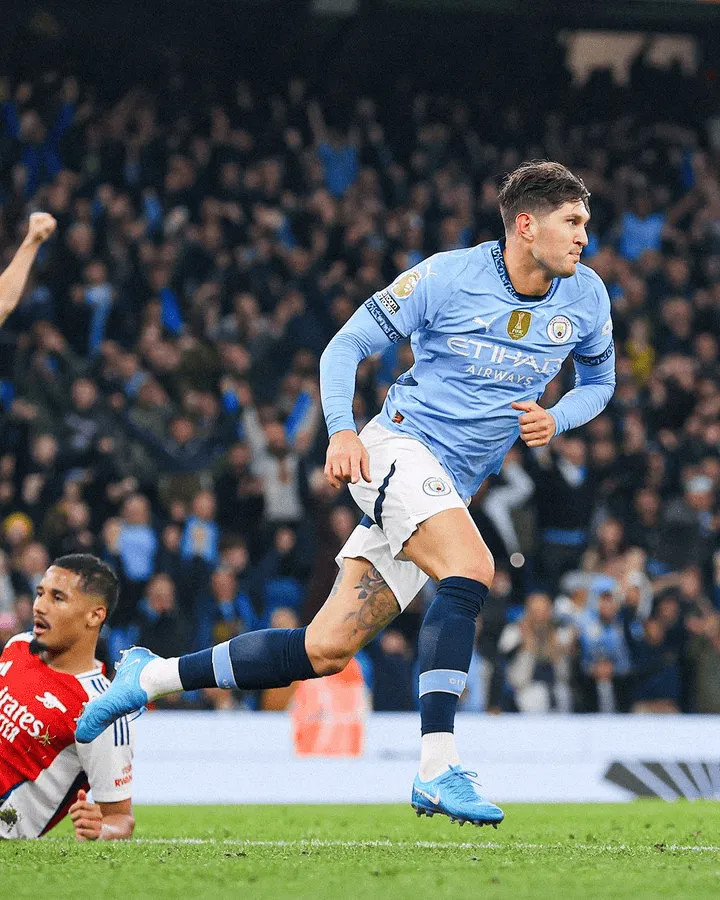 3 bàn thắng gần nhất của Stones tại Premier League đều được ghi khi đối mặt đội mạnh: Arsenal, Liverpool, Arsenal