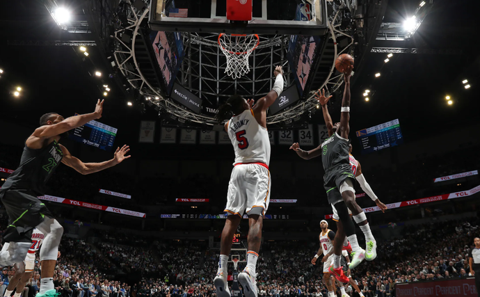 Wolves Pics: Wolves Fall To Warriors, 113‑103
