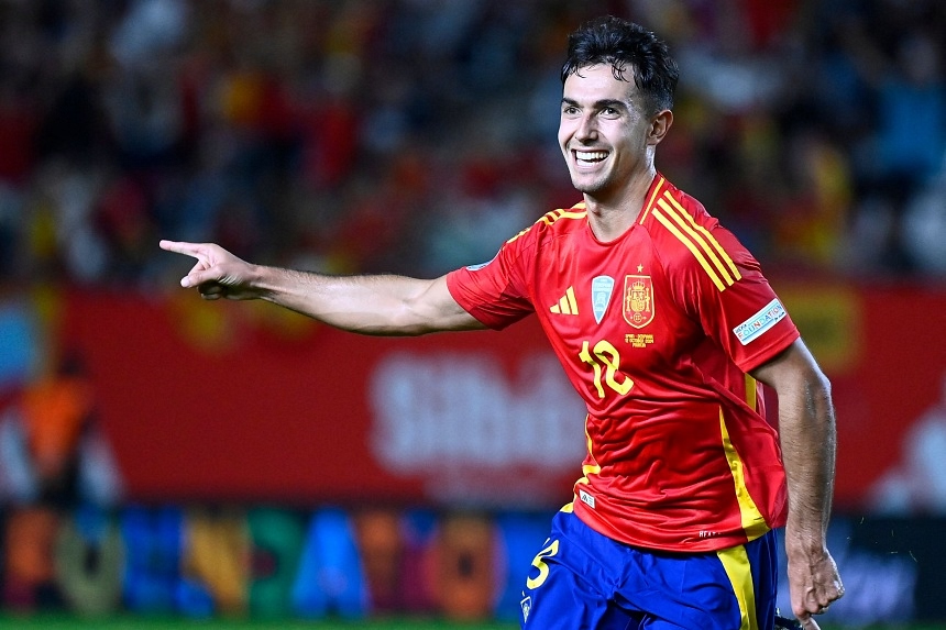 Zubimendi's Late Goal Secures Narrow Victory for Spain Over Denmark