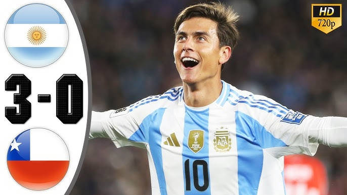 Argentina 3-0 Chile - Alvarez lập siêu phẩm, Dybala và McAllister lập công