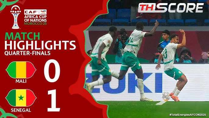​ผลแอฟริกันคัพ: เซเนกัลเฉือนมาลี 10 คน 1-0 ทะลุรอบรองชนะเลิศ