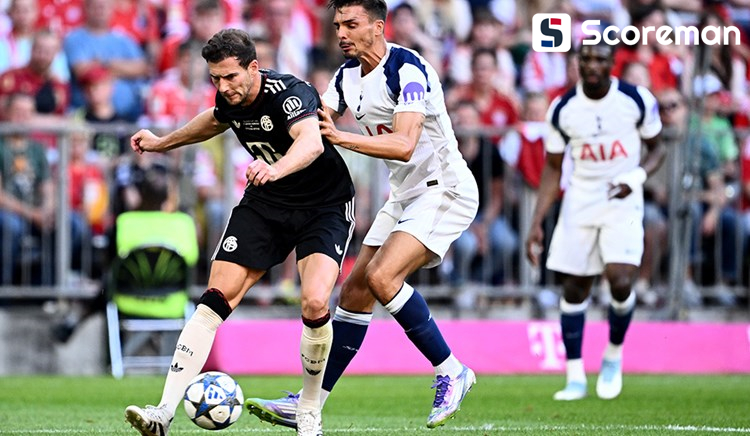 토트넘, 바이에른 뮌헨에 0-4 대패… 김민재는 후반 투입