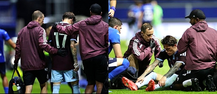 Alejandro Garnacho rời sân vì chấn thương ở trận giao hữu thứ hai cho Aston Villa