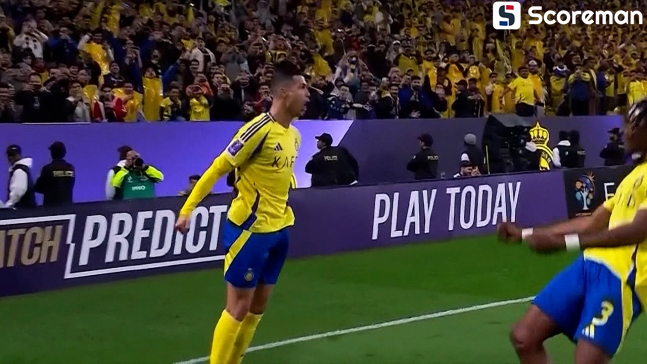 호날두, 2골 터뜨리며 알 나스르 승리 이끌었다