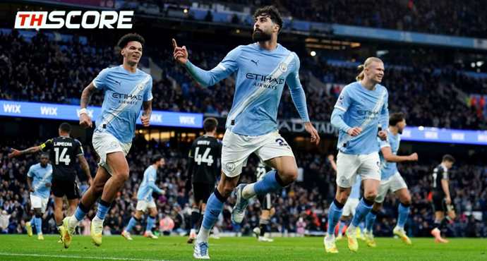 พรีเมียร์ลีก - แมนซิตี้ 3-2 ลีดส์ ยูไนเต็ด