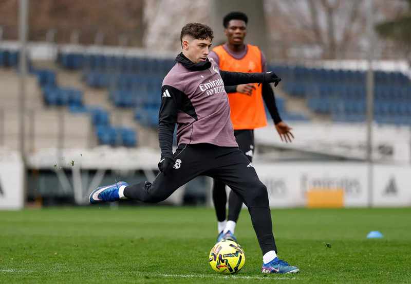 เรอัล มาดริด ซ้อมครั้งสุดท้ายก่อนเปิดรังดวล เลบันเต้