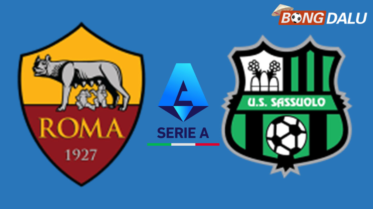 AS Roma VS US Sassuolo Calcio 00:00 11/01/2026 VĐQG Ý