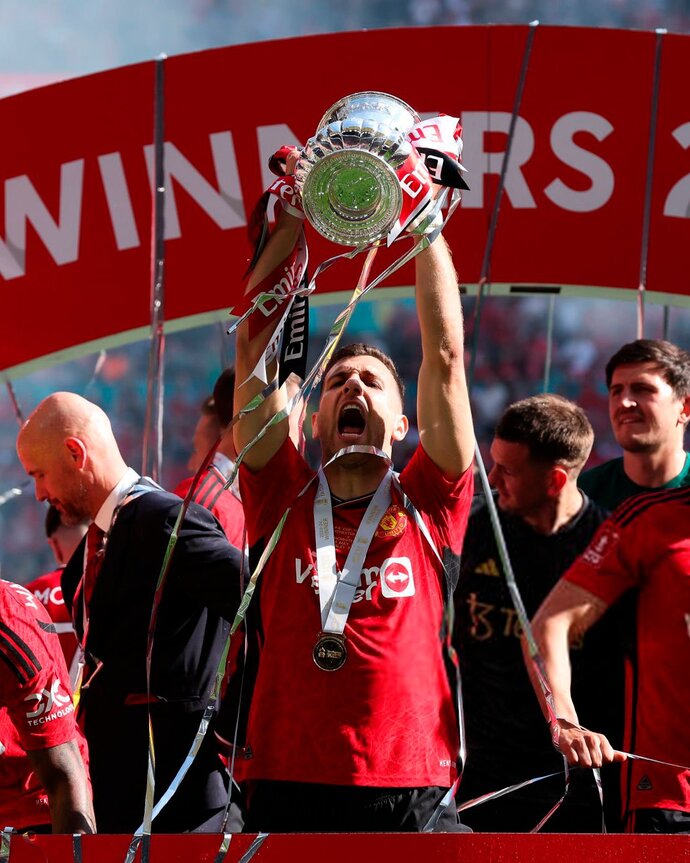 Manchester United win the 2023/241 FA Cup