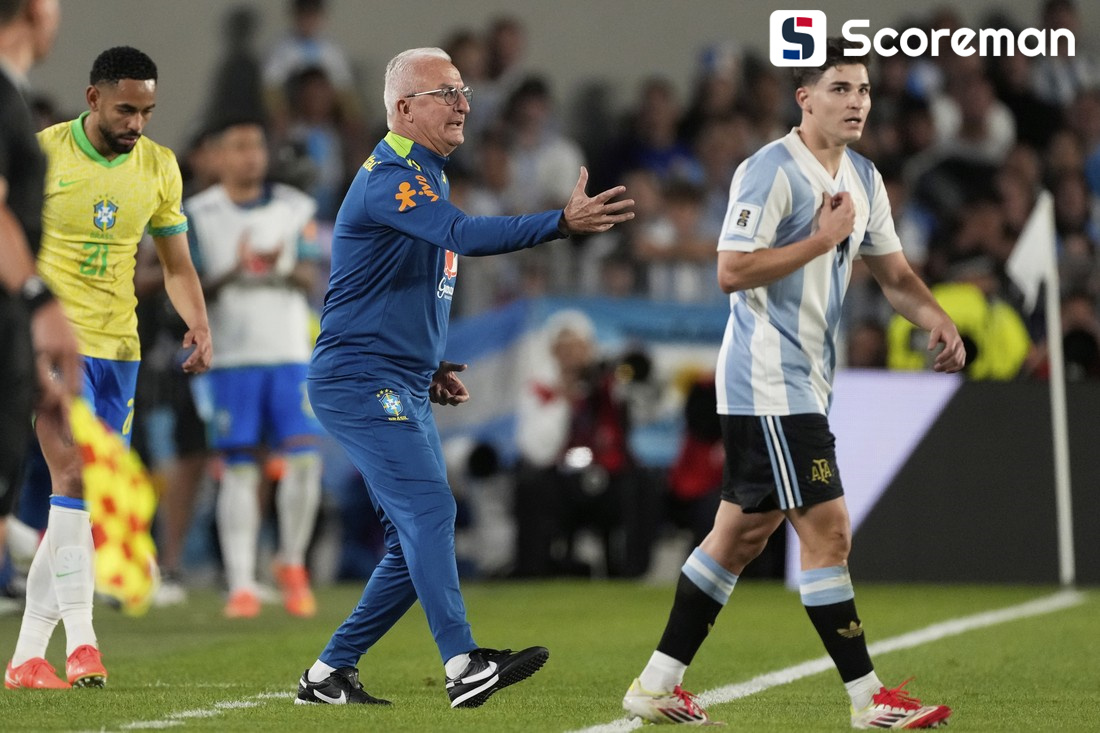 아르헨티나에 참패한 브라질, 도리바우 감독 경질