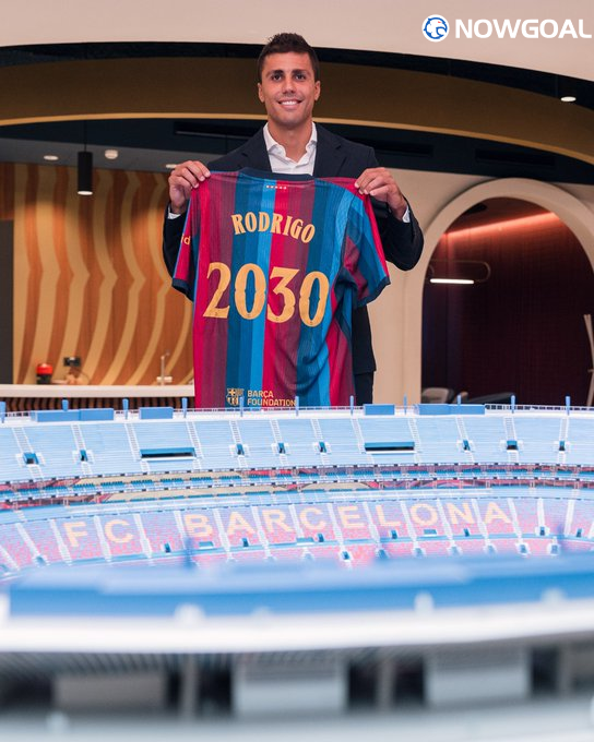 Rodri Joins Barcelona from Manchester City in €76.5m Transfer Deal