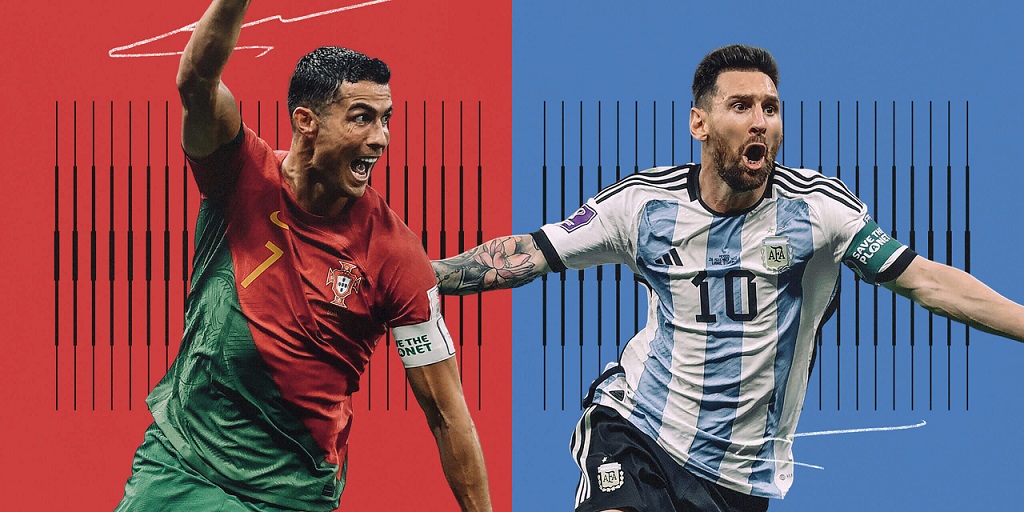 Ronaldo thắng Messi trong cuộc bình chọn 'Cầu thủ hay nhất'