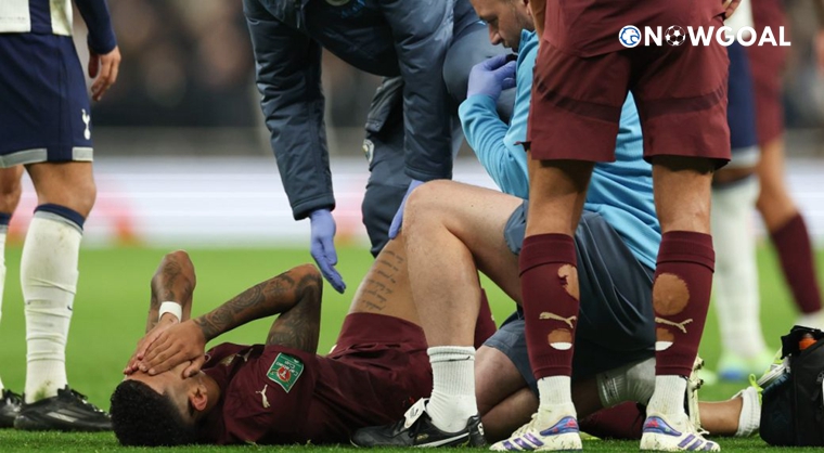 ​Man City suffer double injury blow in EFL Cup defeat to Tottenham