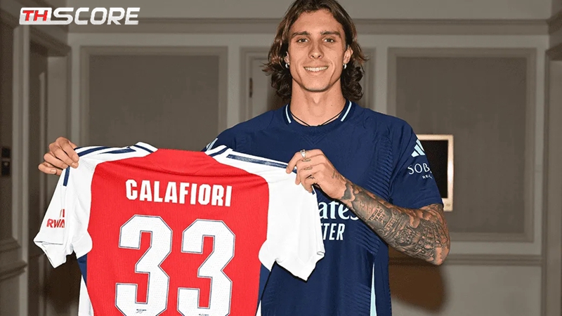 ค่าโอน 50 ล้านยูโร! อาร์เซนอล เซ็นสัญญากับ คาลาฟิโอ กองหลังชาวอิตาลีวัย 22 ปี