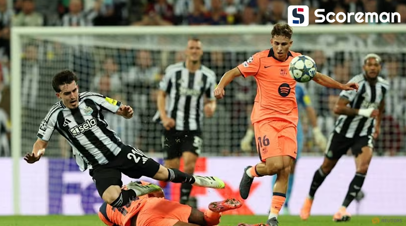 바르셀로나, 뉴캐슬에 2-1 신승... 래시포드 멀티골