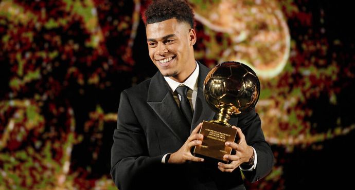 Désiré Doué Crowned 2025 Golden Boy Winner in Turin